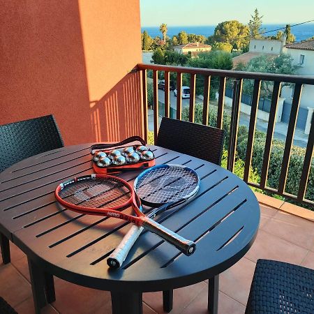 Appartamento Studio Vue Mer Bandol Esterno foto