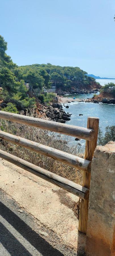 Appartamento Studio Vue Mer Bandol Esterno foto